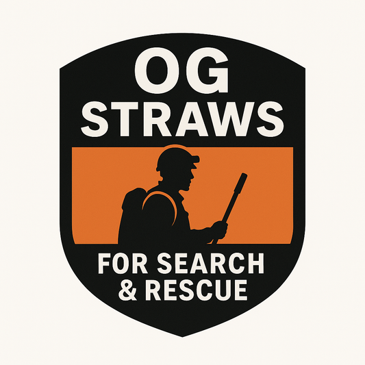 OG Straws for Search & Rescue: A New Fundraising Initiative Supporting First Responders