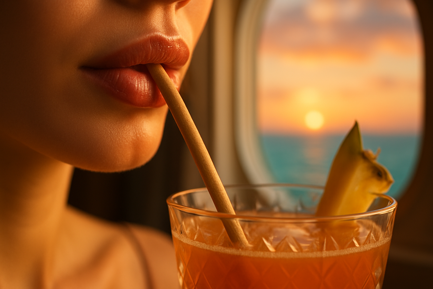 Cruise Ship Straws - From Titanic Luxury to Modern Voyages