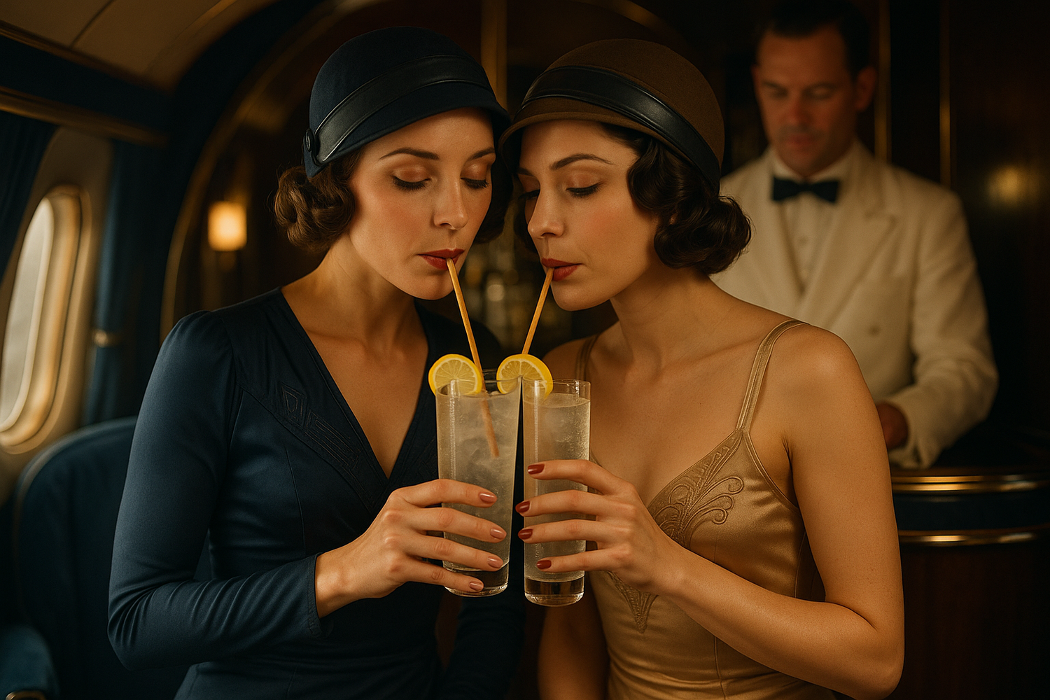 Golden Age of Flight Collection - Lightweight Zero-Waste Straws