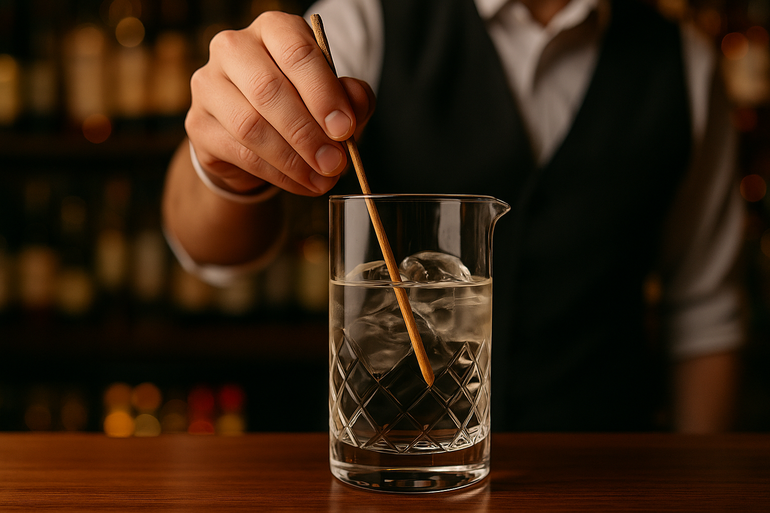 Stir Sticks - Natural Rye Cocktail Stirrers & Muddlers