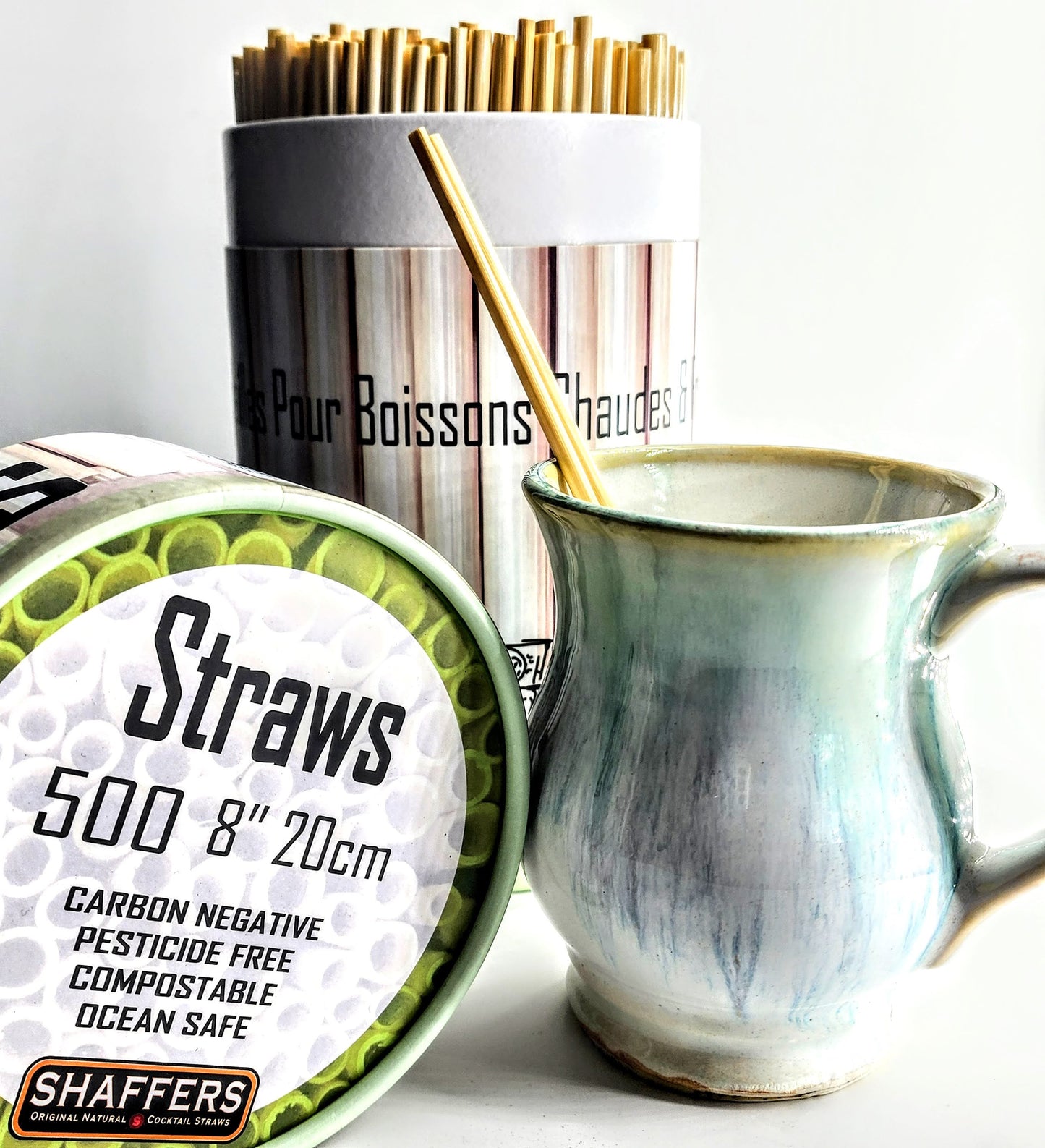 OG Rye Cocktail Straws - Mixed Size Bulk Pack (5000 straws total)