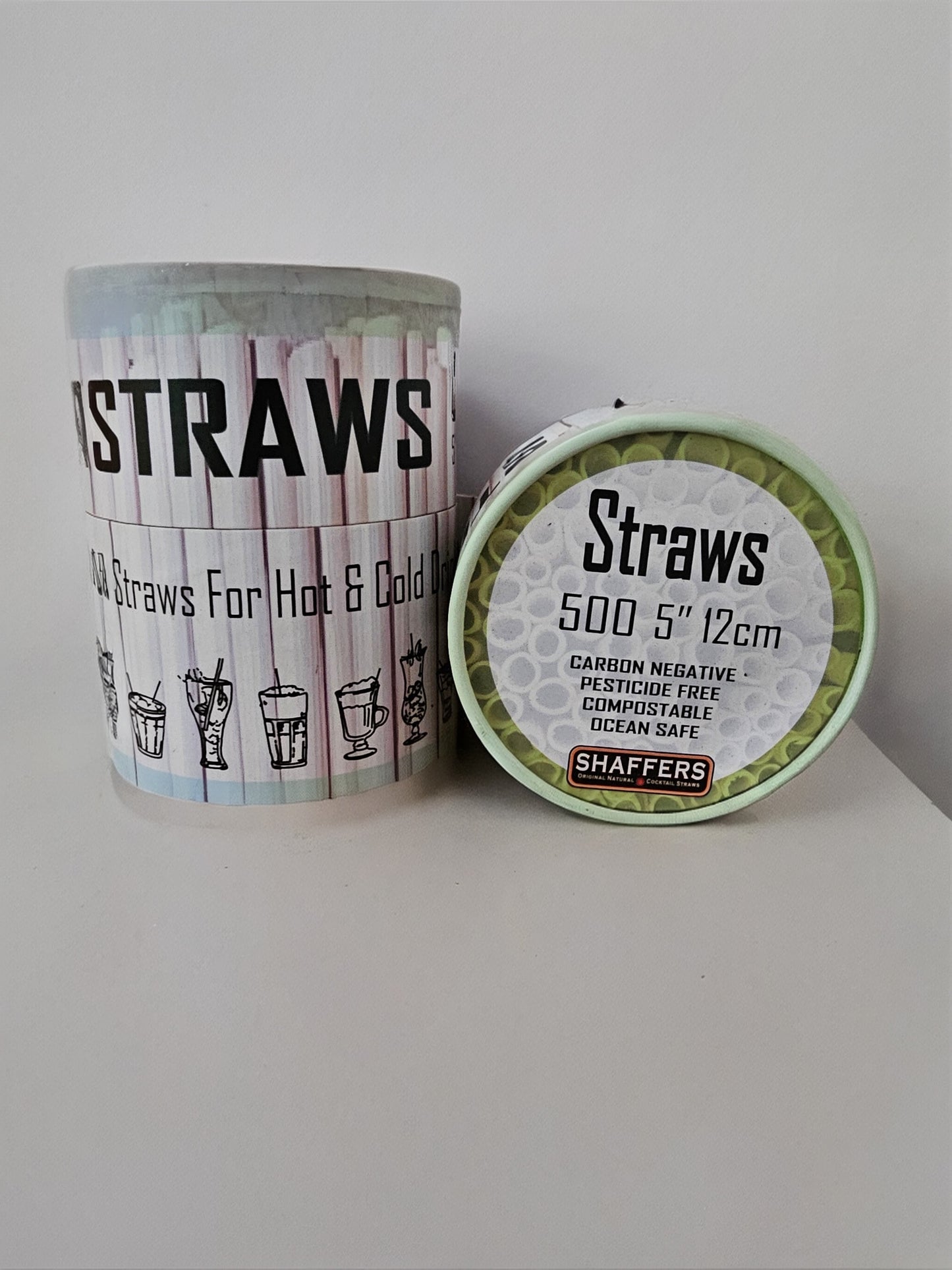 OG Rye Cocktail Straws - 5 inch Bulk Professional Pack (5,000 straws)