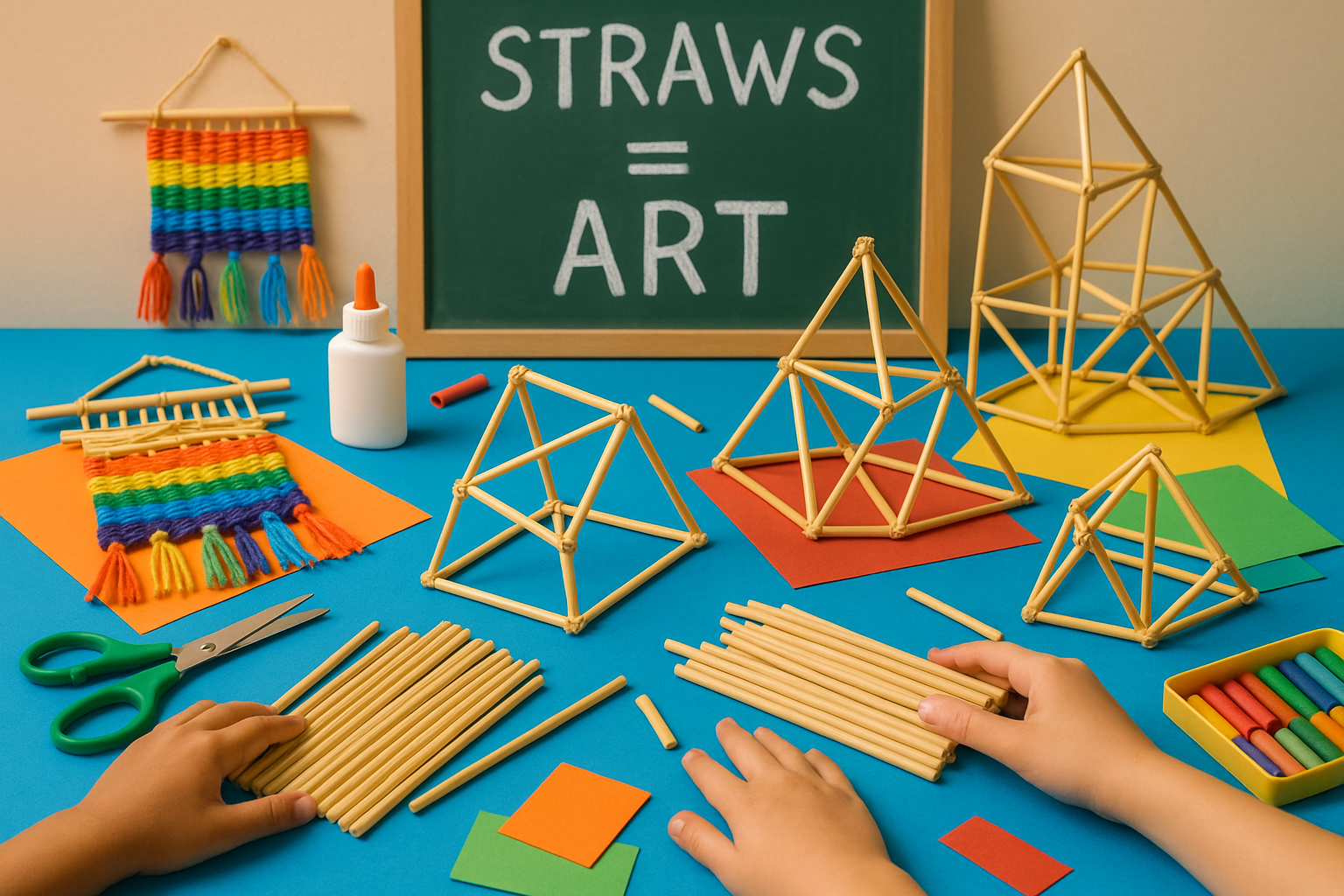 Art Straws Creative Projects